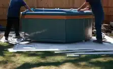 hot tub installation