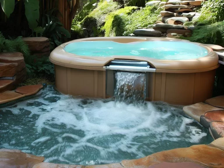 small pool hot tub combo