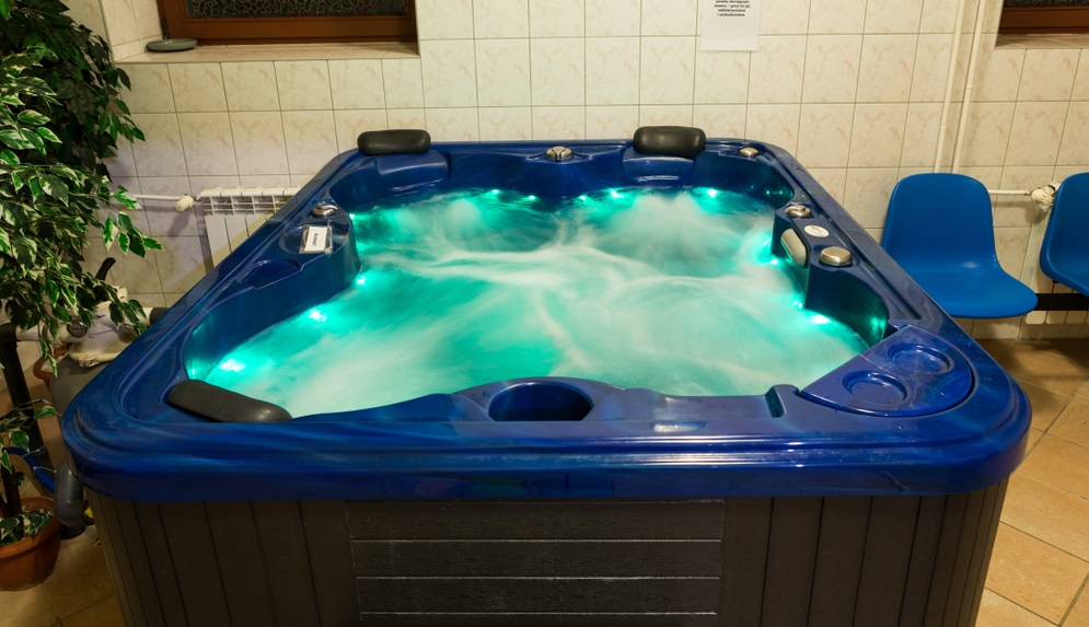 Inflatable Hot Tub With Led Lights