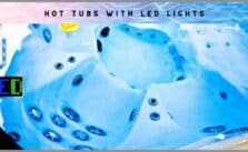 Hot Tub Shell with Color Jet and LED Lights