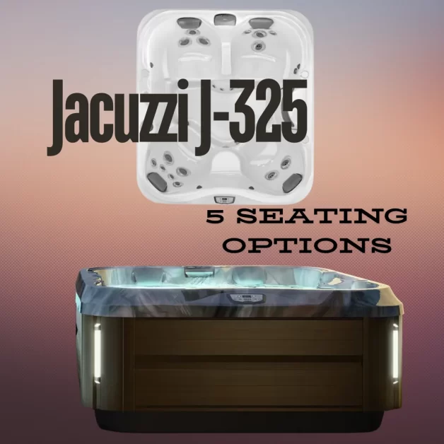 Jacuzzi J-325 plug n play hot tub.