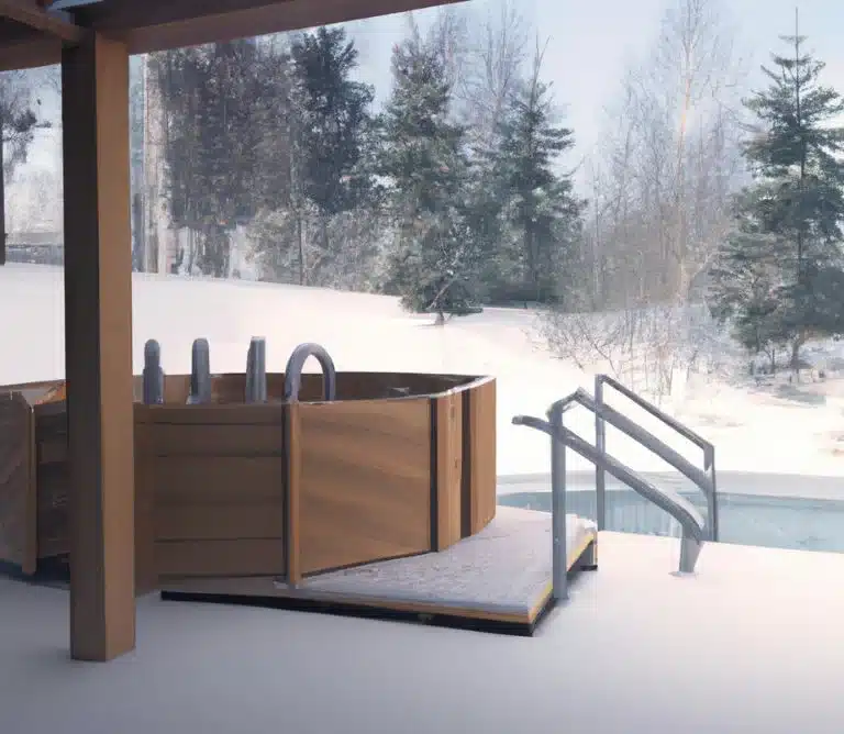 hot tub in winter outside (2)