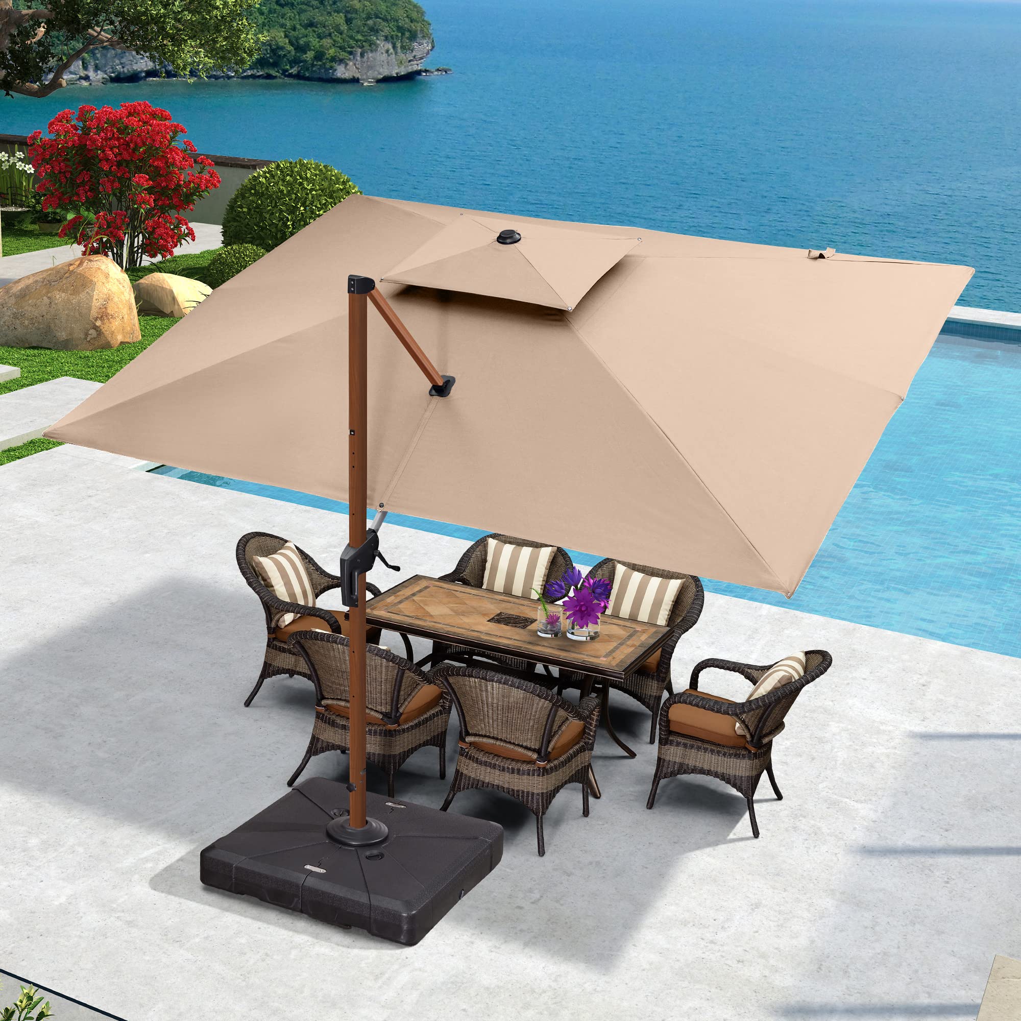 spa umbrella