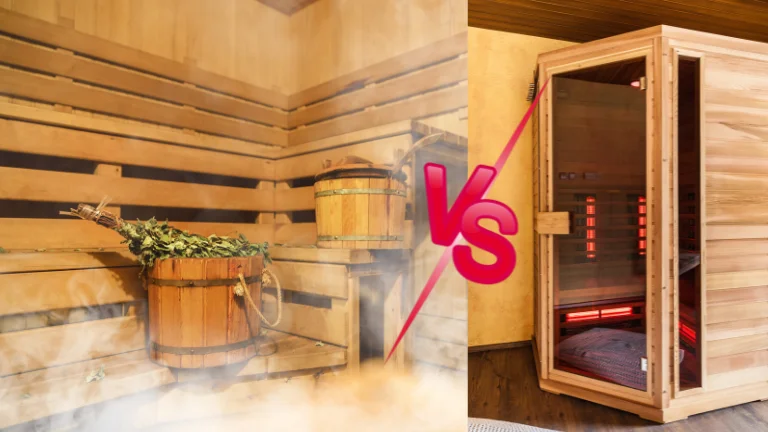 infrared vs steam sauna health benefits