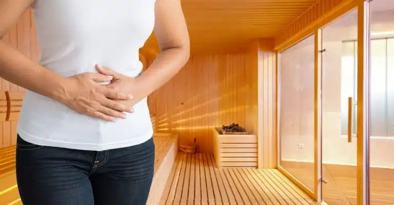 Sauna for Period Bloating