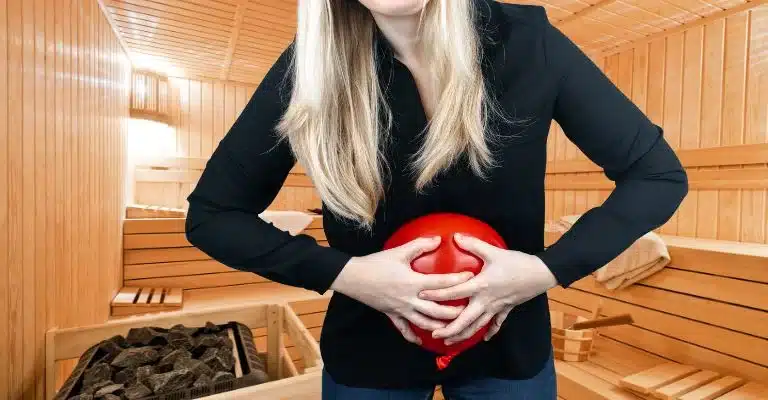 Sauna for Period Bloating