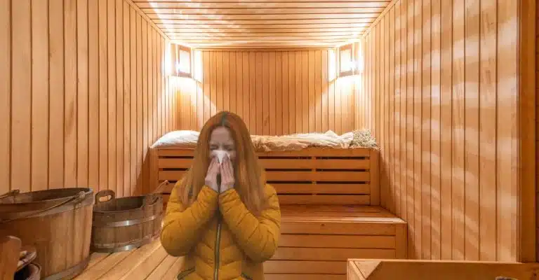 Does having saunas help get rid of colds & flu