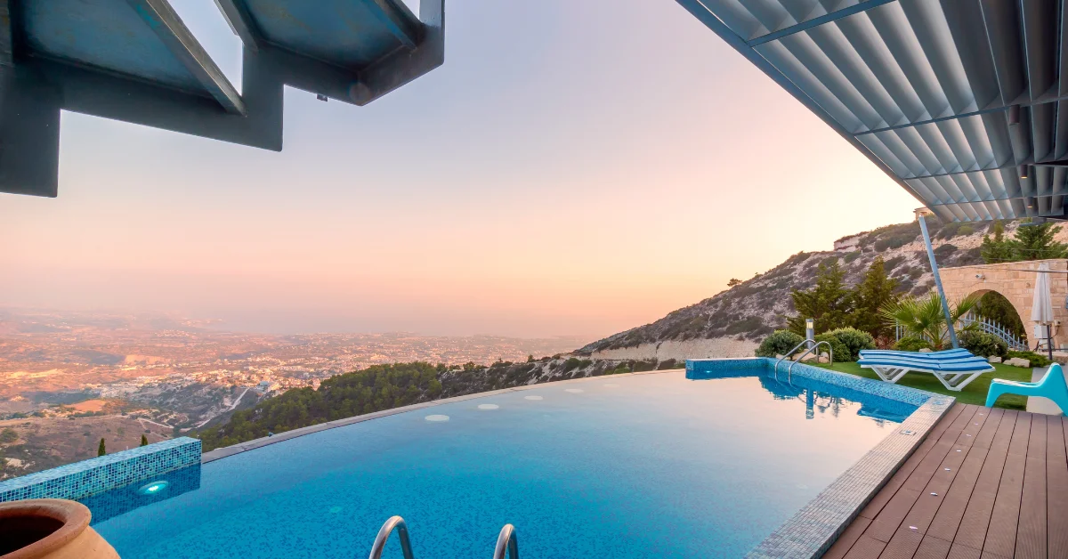 A well-clean pool view. (Maintaining Your Salt Water Pool )