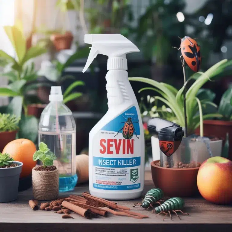 A lawn tech insect killer with element