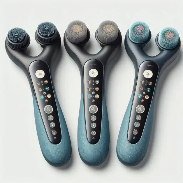 Three Vibrating Massage Devices