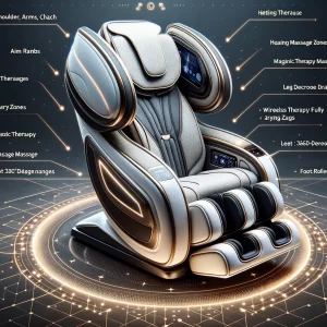 A illustration Alfine A710 2024 4D Massage Chair