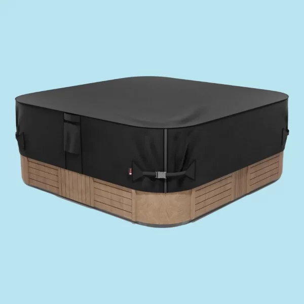 iBirdie Outdoor Waterproof spa Hot Tub Cover main image.