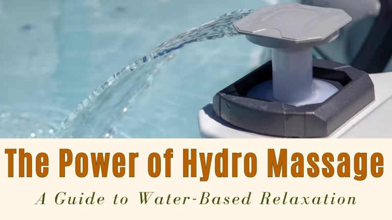 Unwind with the soothing embrace of hydrotherapy - your guide to water-based relaxation awaits.