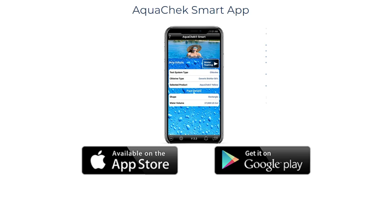 screen short of AquaChek Smart App