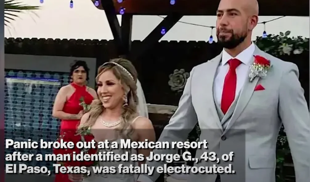 Couple in wedding address that Electrocuted in Mexico Hot Tub Incident