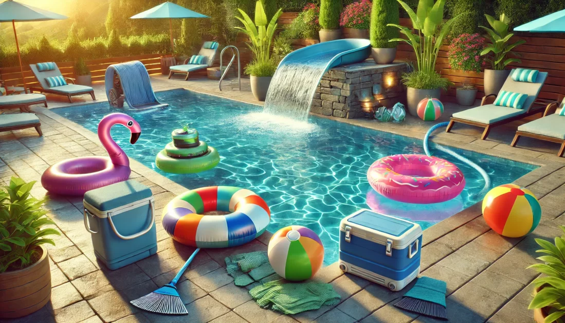 Swimming Pool with Accessories