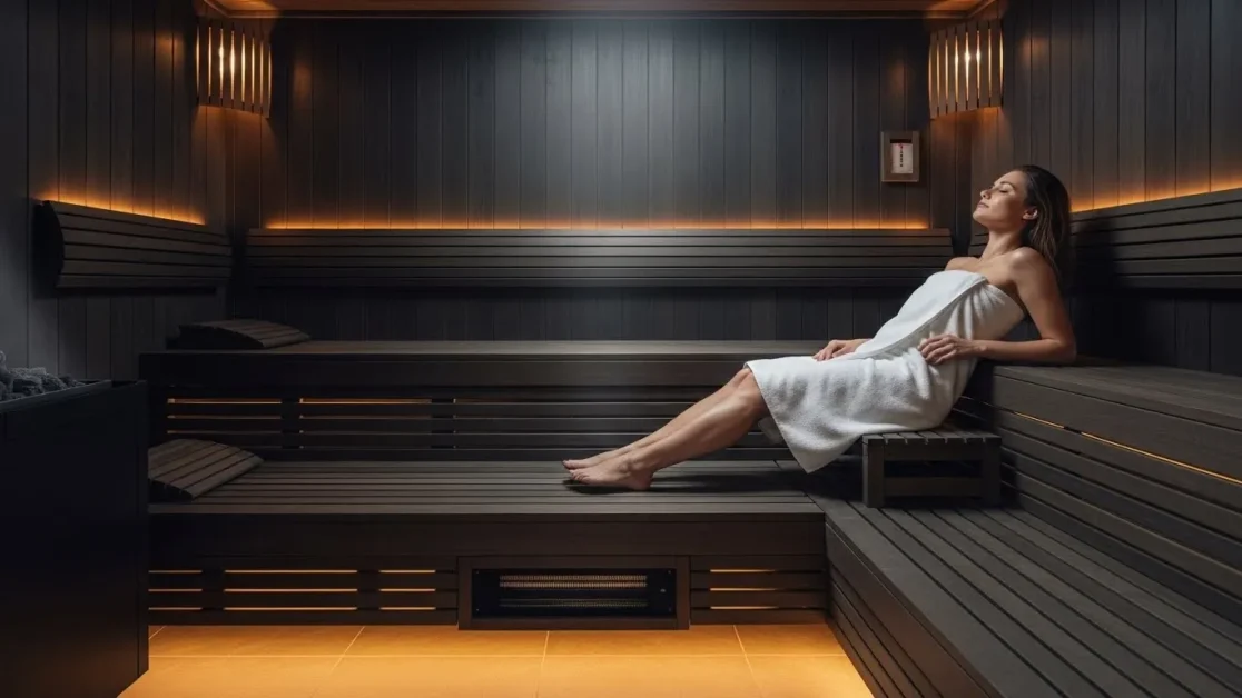 Spa Inspired Luxury Layout modern sauna design