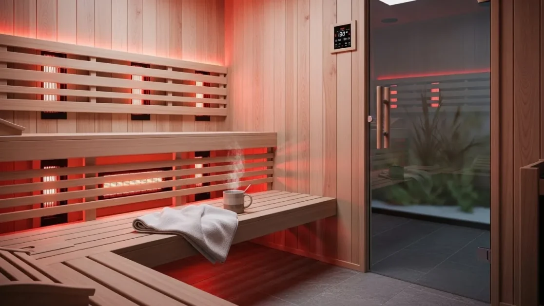 Infrared Saunas: Why This Gentle Heat Feels So Powerful 2 A Infrared Saunas ready to use.