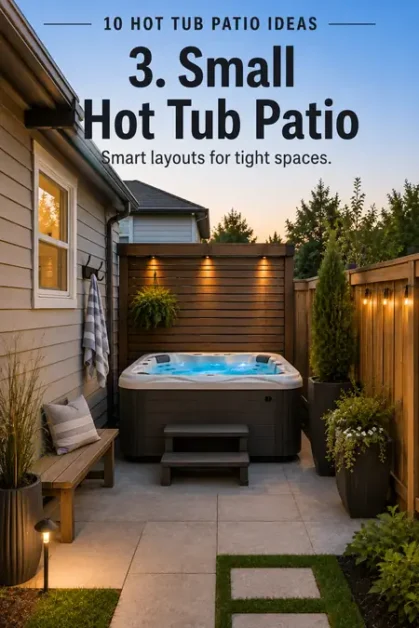 Hot Tub Patio: Design, Base, Privacy & Setup Guide 4 10 hot tub patio ideas for real backyards 1