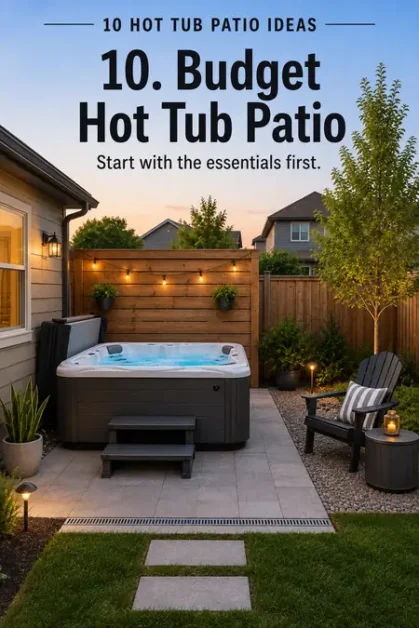Hot Tub Patio: Design, Base, Privacy & Setup Guide 11 10 hot tub patio ideas for real backyards 6