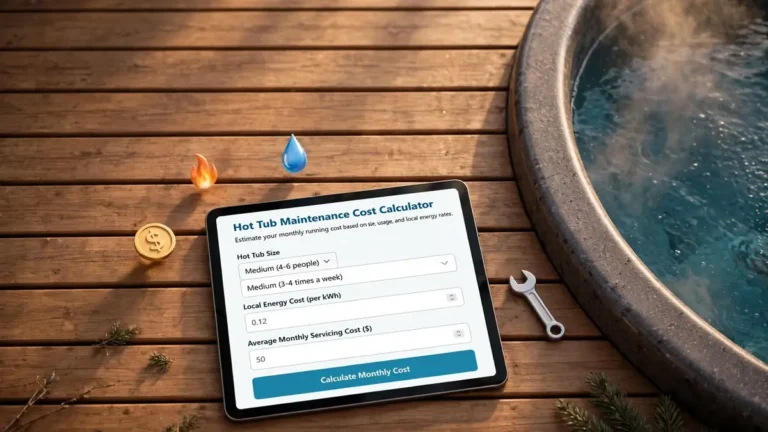 Hot Tub Maintenance Cost Calculator: Estimating Your Expenses 7 hot tub maintenance cost calculator