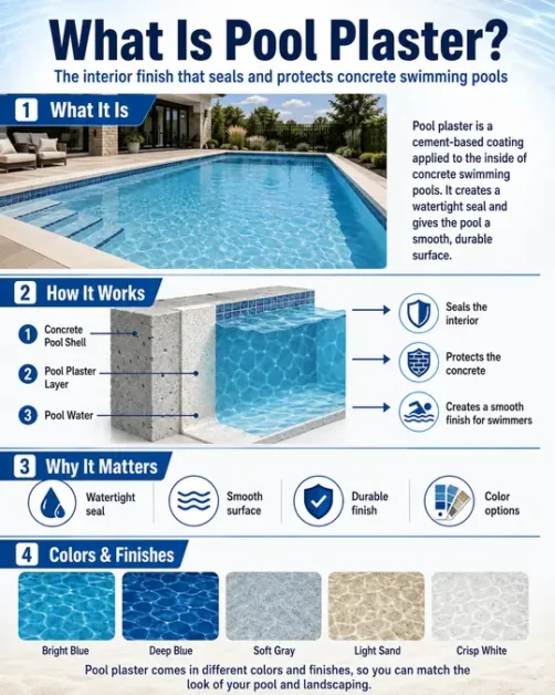 Pool Plaster Colors: How to Choose the Right One 2 what is pool plaster