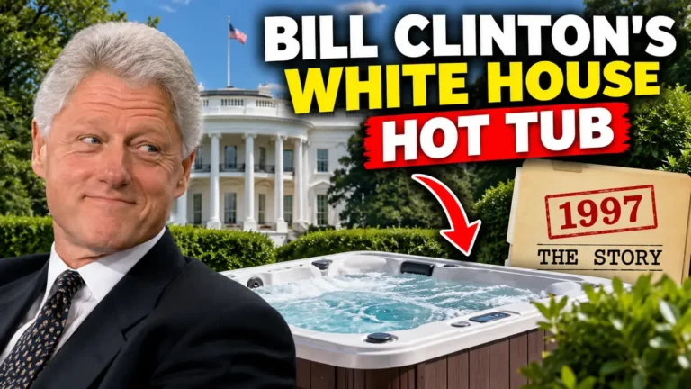 bill clinton s white house hot tub
