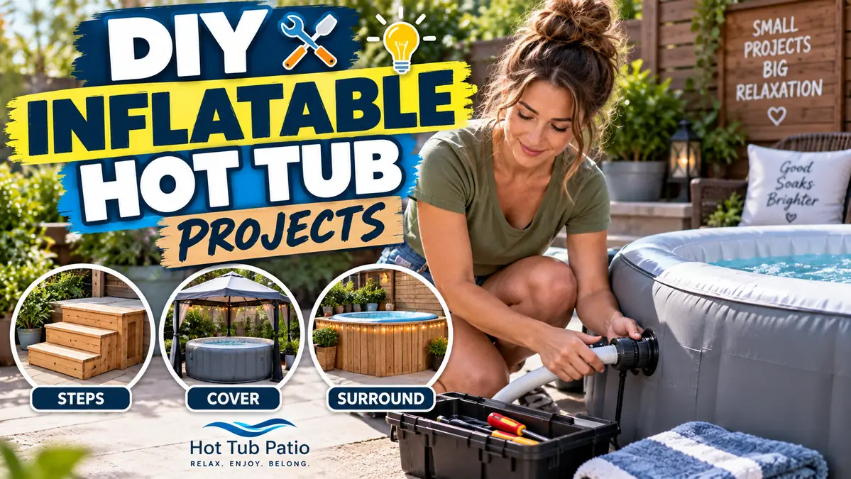 DIY Inflatable Hot Tub Projects: 9 Safe Backyard Ideas 1 diy inflatable hot tub projects