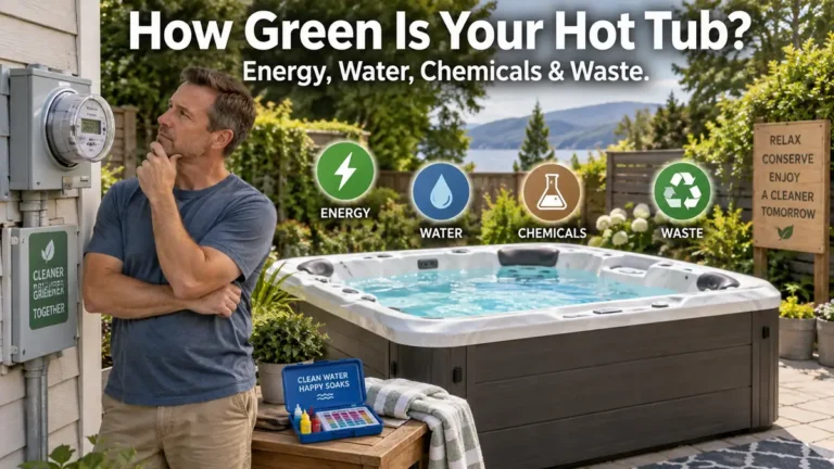 Environmental Impact of Hot Tubs: Energy, Water, Chemicals & Waste 3 eco friendly hot tub guide