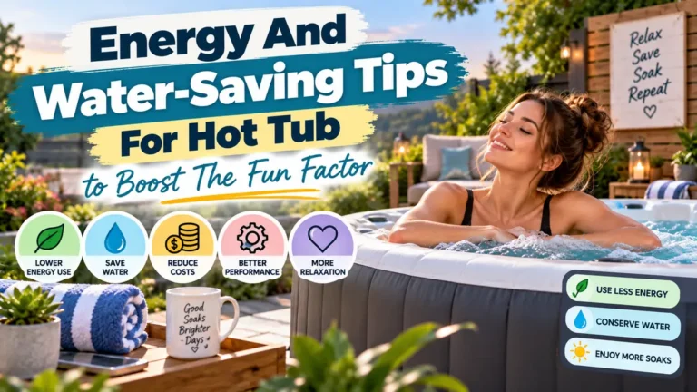 Hot Tub Energy and Water Saving Tips That Actually Work 9 energy and water saving hot tub tips
