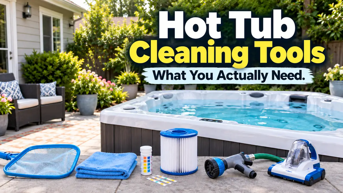 hot tub cleaning tools guide