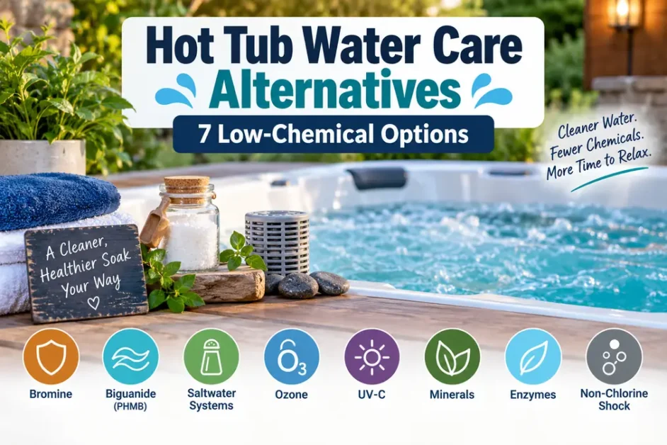 Hot Tub Water Care Alternatives: 7 Low-Chemical Options 3 hot tub water care alternatives 2