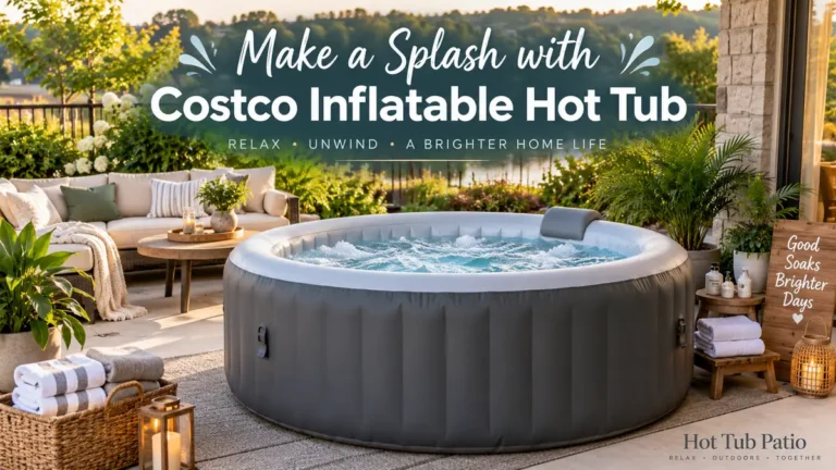 Costco Inflatable Hot Tubs: 2026 Models, Prices & Tips 7 make a splash with a cozy hot tub