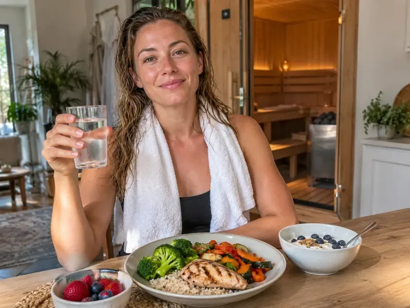 What to Eat After a Sauna: Foods, Drinks & Recovery Meals 2 post sauna nourishment at home