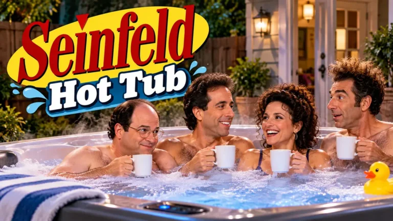 seinfeld hot tub cast celebration