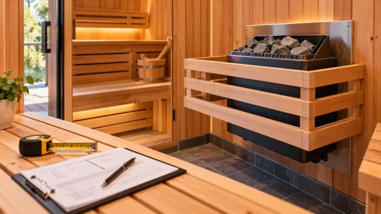 modern sauna renovation planning